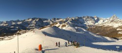 Archiv Foto Webcam Cervino Ski Paradise Chamois 08:00