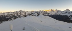 Archiv Foto Webcam Cervino Ski Paradise: Skigebiet Chamois 05:00
