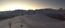 Archiv Foto Webcam Cervino Ski Paradise: Skigebiet Chamois 21:00