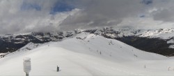 Archiv Foto Webcam Cervino Ski Paradise: Skigebiet Chamois 13:00