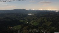Archiv Foto Webcam Buchkopfturm Schwarzwald - Blick nach Westen 23:00