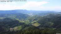 Archiv Foto Webcam Buchkopfturm Schwarzwald - Blick nach Westen 13:00