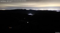 Archiv Foto Webcam Buchkopfturm Schwarzwald - Blick nach Westen 23:00