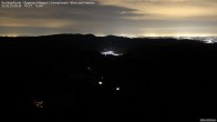 Archiv Foto Webcam Buchkopfturm Schwarzwald - Blick nach Westen 23:00