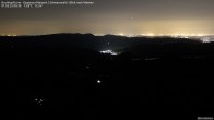 Archived image Webcam Buchkopfturm - Black Forest - View to the West 23:00