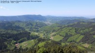 Archived image Webcam Buchkopfturm - Black Forest - View to the West 11:00