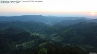 Archiv Foto Webcam Buchkopfturm Schwarzwald - Blick nach Westen 19:00