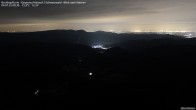 Archived image Webcam Buchkopfturm - Black Forest - View to the West 23:00