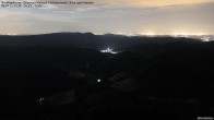 Archiv Foto Webcam Buchkopfturm Schwarzwald - Blick nach Westen 23:00
