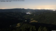 Archiv Foto Webcam Buchkopfturm Schwarzwald - Blick nach Westen 23:00