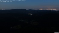Archiv Foto Webcam Buchkopfturm Schwarzwald - Blick nach Westen 03:00