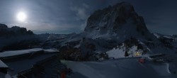 Archived image Webcam Val Gardena: Top station Ciampinoi 23:00