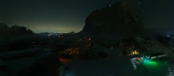 Archiv Foto Webcam Gröden: Bergstation Ciampinoi 23:00