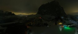 Archiv Foto Webcam Gröden: Bergstation Ciampinoi 23:00