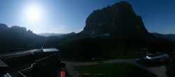 Archiv Foto Webcam Gröden: Bergstation Ciampinoi 01:00
