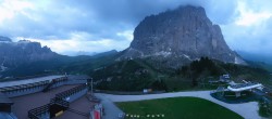 Archiv Foto Webcam Gröden: Bergstation Ciampinoi 19:00