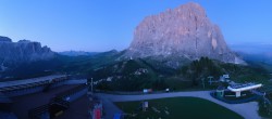 Archiv Foto Webcam Gröden: Bergstation Ciampinoi 03:00