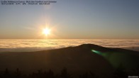 Archiv Foto Webcam Feldberg - Blick über Frankfurt nach Südosten 07:00