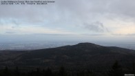 Archiv Foto Webcam Feldberg - Blick über Frankfurt nach Südosten 15:00