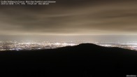 Archiv Foto Webcam Feldberg - Blick über Frankfurt nach Südosten 17:00