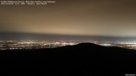 Archiv Foto Webcam Feldberg - Blick über Frankfurt nach Südosten 01:00