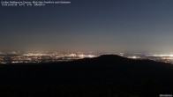 Archiv Foto Webcam Feldberg - Blick über Frankfurt nach Südosten 01:00