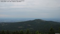 Archiv Foto Webcam Feldberg - Blick über Frankfurt nach Südosten 19:00