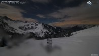 Archiv Foto Webcam Furkajoch Blick nach Westen 03:00