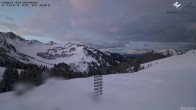 Archiv Foto Webcam Furkajoch Blick nach Westen 06:00