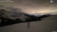 Archiv Foto Webcam Furkajoch Blick nach Westen 23:00