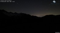 Archived image Webcam Furkajoch - View to the West 01:00