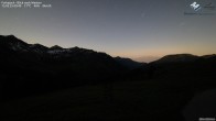 Archiv Foto Webcam Furkajoch Blick nach Westen 23:00
