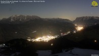 Archived image Webcam Gernkogel - St. Johann - View to the North 22:00