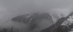 Archived image Webcam Panoramic view: Checrouit and Courmayeur 11:00