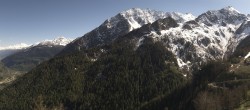 Archived image Webcam Panoramic view: Checrouit and Courmayeur 15:00