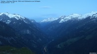 Archived image Webcam Tristner/ Zillertal - Grinberg 22:00