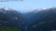 Archiv Foto Webcam Zillertal - Blick zum Grinberg 03:00