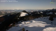 Archived image Webcam Top Station Hochries - View to the northeast 01:00