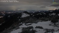 Archiv Foto Webcam Hochries Bergstation - Blick nach Nordosten 01:00