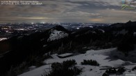 Archiv Foto Webcam Hochries Bergstation - Blick nach Nordosten 01:00