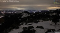 Archiv Foto Webcam Hochries Bergstation - Blick nach Nordosten 03:00