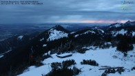 Archiv Foto Webcam Hochries Bergstation - Blick nach Nordosten 06:00