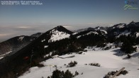 Archiv Foto Webcam Hochries Bergstation - Blick nach Nordosten 01:00