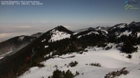 Archiv Foto Webcam Hochries Bergstation - Blick nach Nordosten 03:00