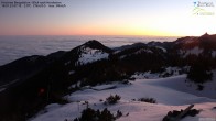 Archiv Foto Webcam Hochries Bergstation - Blick nach Nordosten 06:00