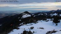 Archived image Webcam Top Station Hochries - View to the northeast 07:00