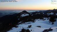 Archiv Foto Webcam Hochries Bergstation - Blick nach Nordosten 06:00