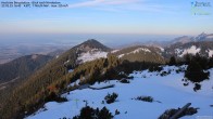 Archiv Foto Webcam Hochries Bergstation - Blick nach Nordosten 15:00