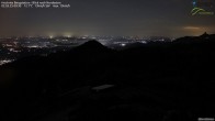 Archived image Webcam Top Station Hochries - View to the northeast 23:00