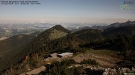 Archiv Foto Webcam Hochries Bergstation - Blick nach Nordosten 23:00